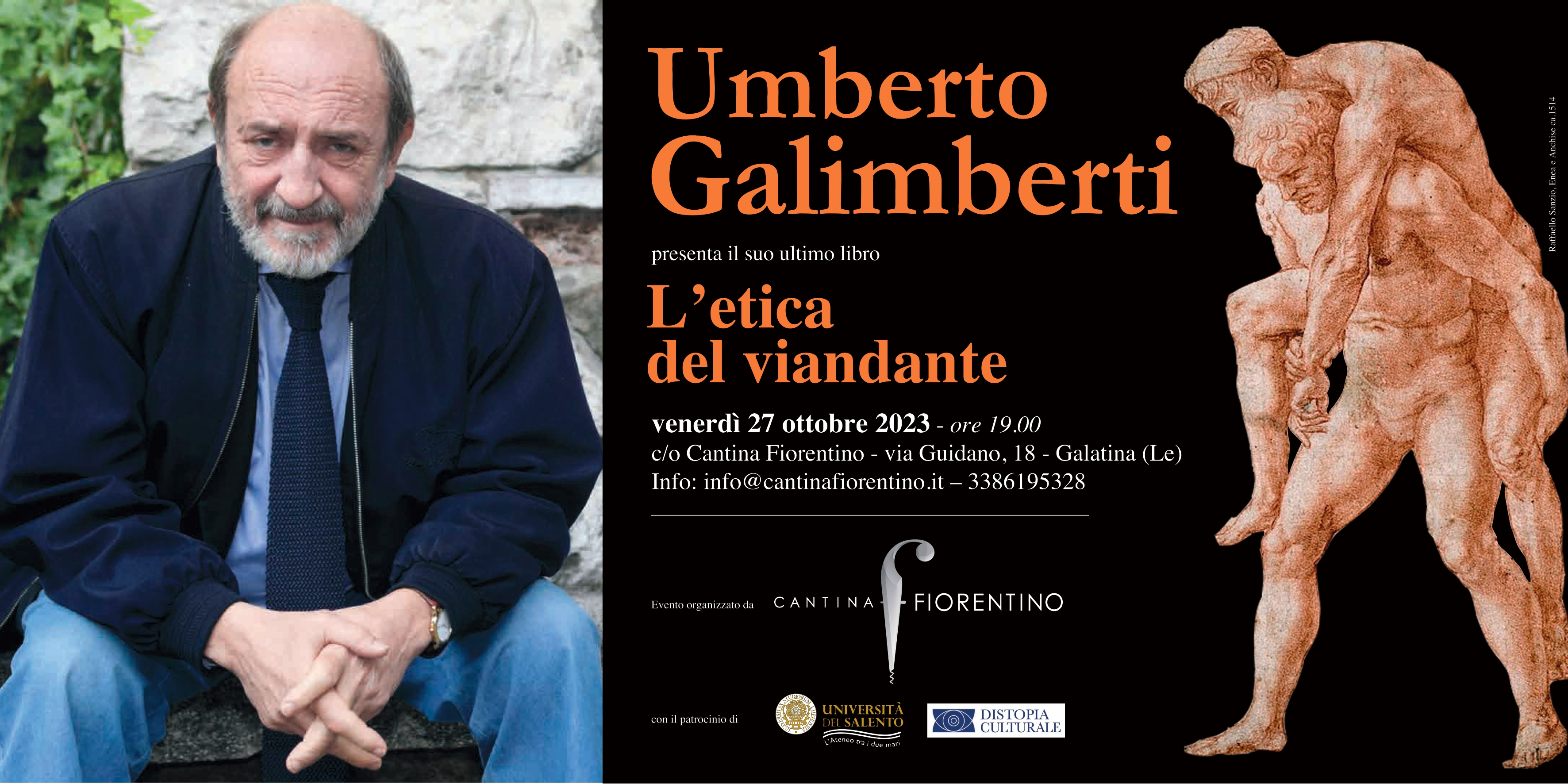 L'etica del viandante, Umberto Galimberti a Galatina