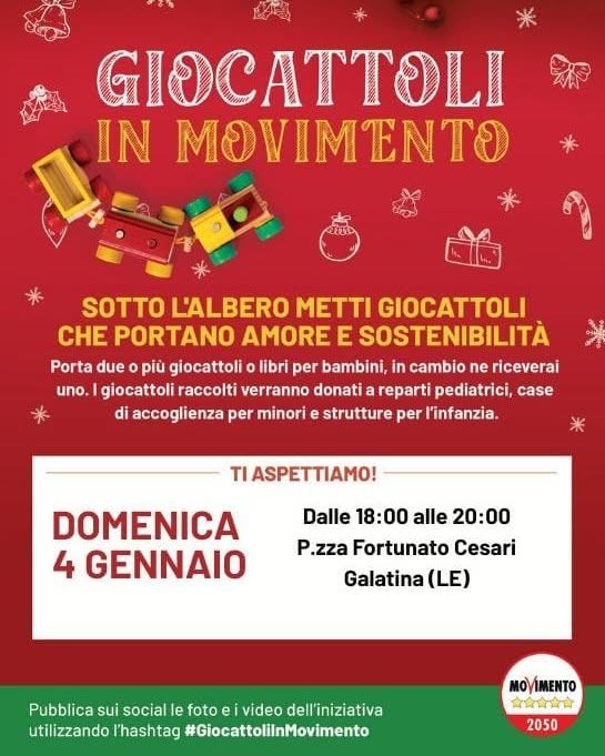 Giocattoli in movimento